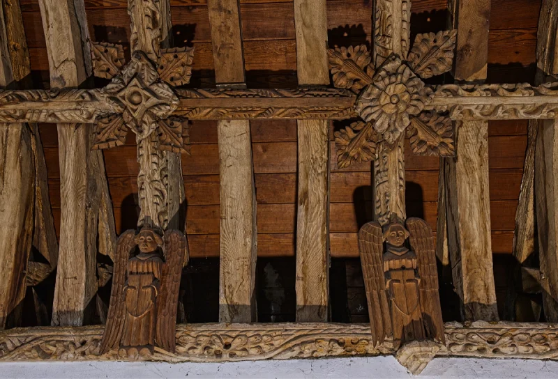 Angels and bosses – St Thomas of Canterbury Church, Northlew Devon