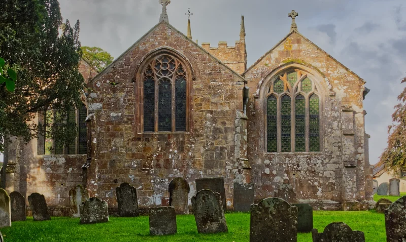 Back of church – St Thomas of Canterbury Church, Northlew Devon
