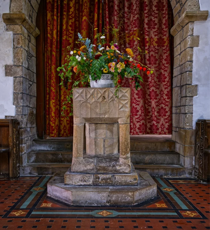 Font – St Thomas of Canterbury Church, Northlew Devon