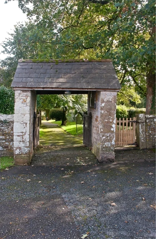 Lych gate – St Thomas of Canterbury Church, Northlew Devon