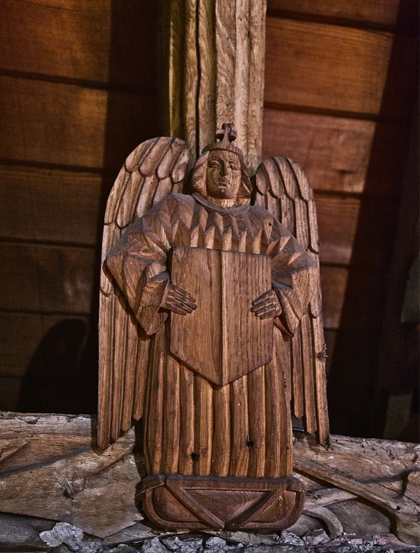 New angel – St Thomas of Canterbury Church, Northlew Devon