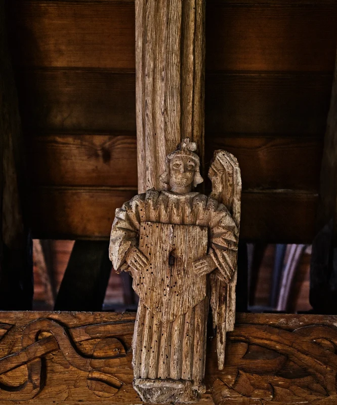 Old angel – St Thomas of Canterbury Church, Northlew Devon