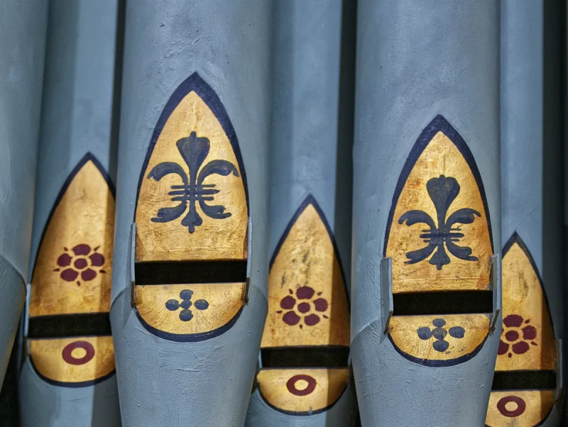 Organ pipes