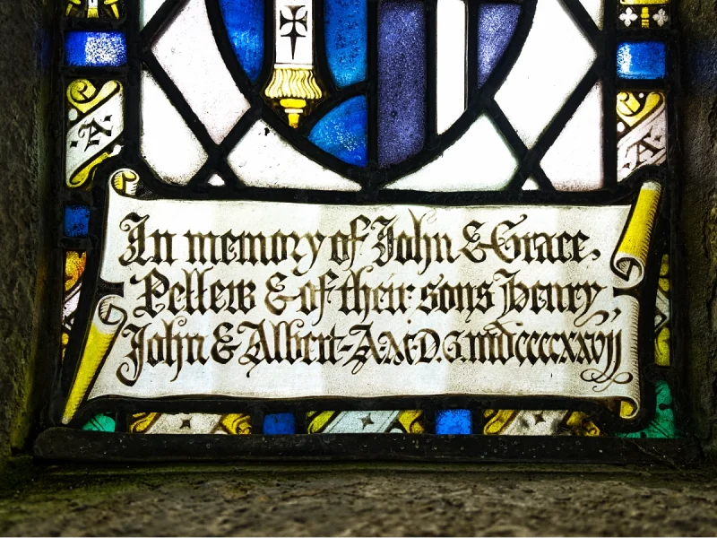 Pellew window detail