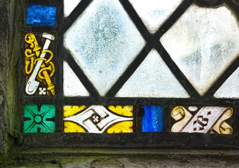St Brennan window detail