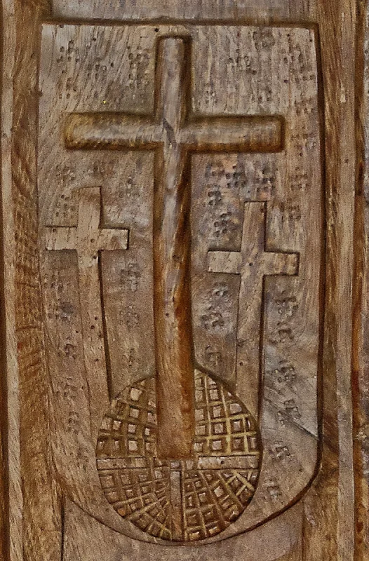 Three crosses – St Thomas of Canterbury Church, Northlew Devon
