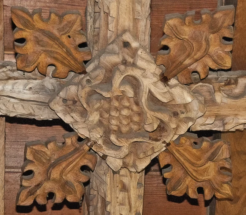 carved boss